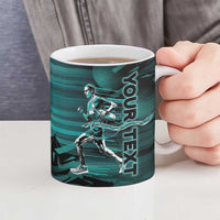 Personalized Running Ceramic Mug Infinite Sprint Energy
