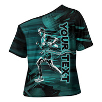 Personalized Running Cross Shoulder Shirt Infinite Sprint Energy