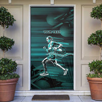 Personalized Running Door Cover Infinite Sprint Energy