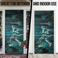 Personalized Running Door Cover Infinite Sprint Energy