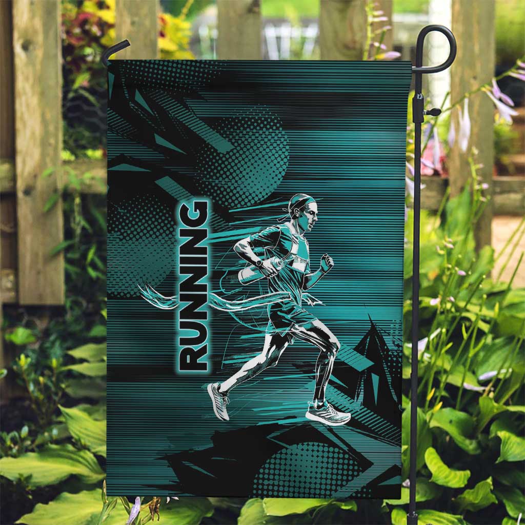 Running Garden Flag Infinite Sprint Energy