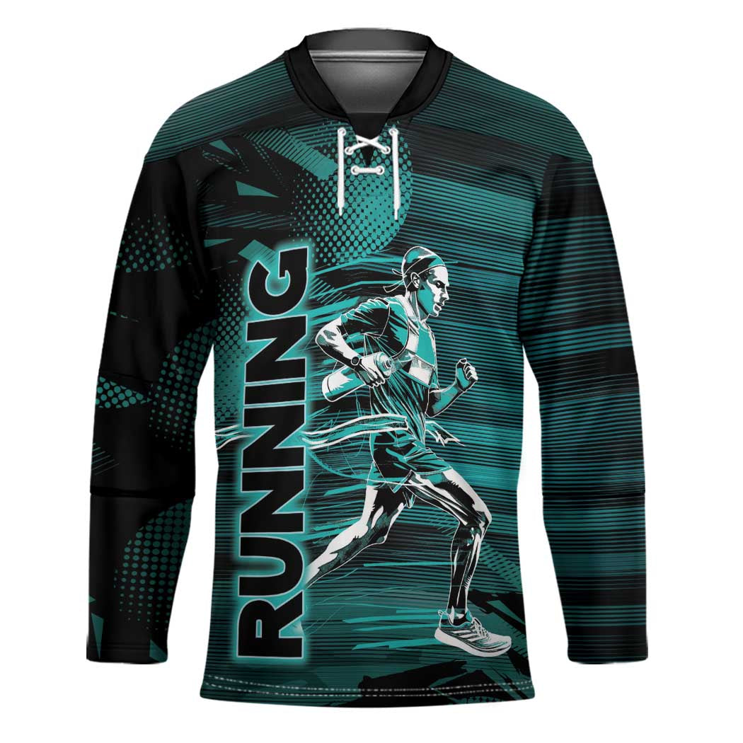 Personalized Running Hockey Jersey Infinite Sprint Energy