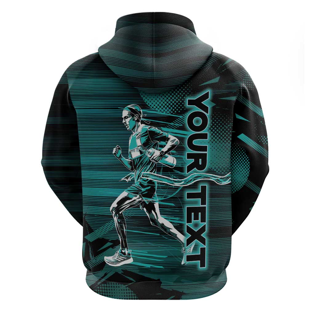 Personalized Running Hoodie Infinite Sprint Energy