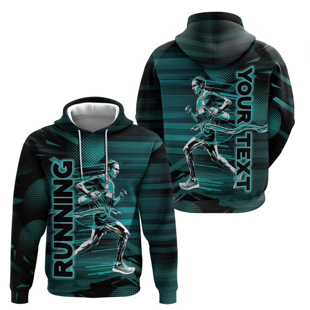 Personalized Running Hoodie Infinite Sprint Energy