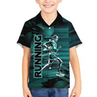 Personalized Running Kid Hawaiian Shirt Infinite Sprint Energy
