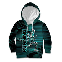 Personalized Running Kid Hoodie Infinite Sprint Energy