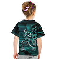 Personalized Running Kid T Shirt Infinite Sprint Energy