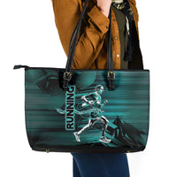 Running Leather Tote Bag Infinite Sprint Energy
