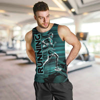 Personalized Running Men Tank Top Infinite Sprint Energy