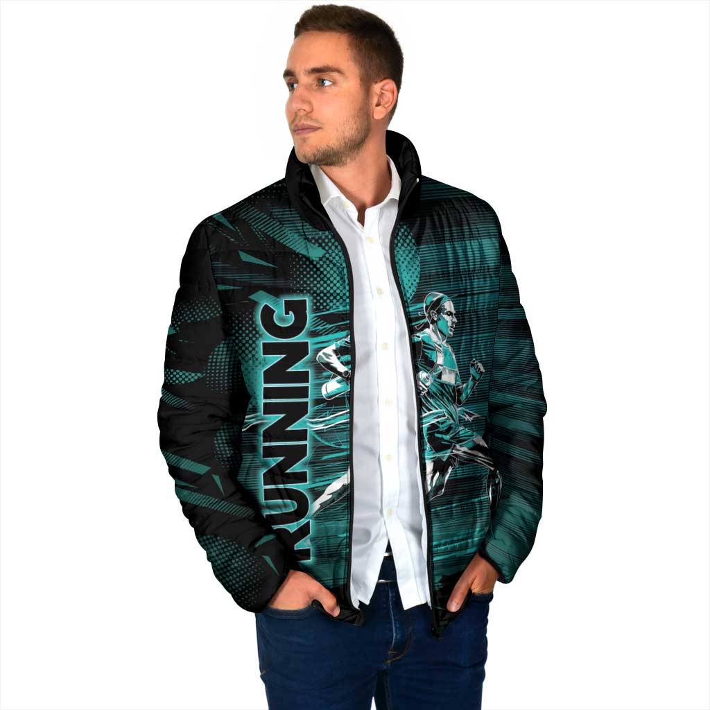 Personalized Running Padded Jacket Infinite Sprint Energy