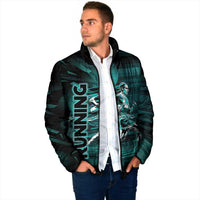 Personalized Running Padded Jacket Infinite Sprint Energy