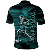 Personalized Running Polo Shirt Infinite Sprint Energy