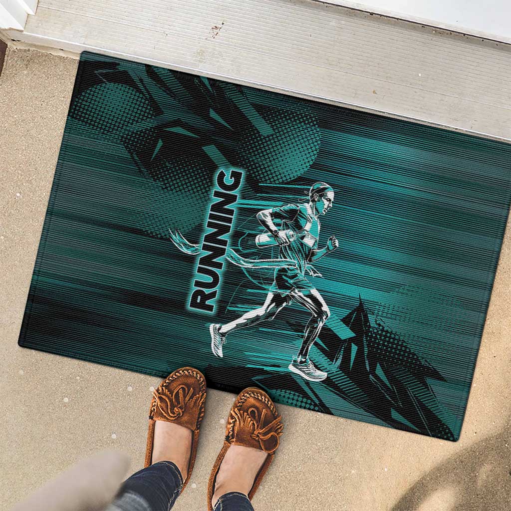 Running Rubber Doormat Infinite Sprint Energy