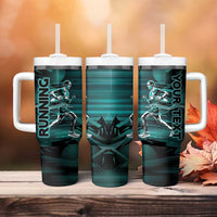 Personalized Running Tumbler With Handle Infinite Sprint Energy