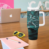 Personalized Running Tumbler With Handle Infinite Sprint Energy