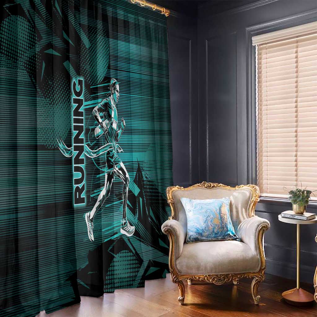 Running Window Curtain Infinite Sprint Energy