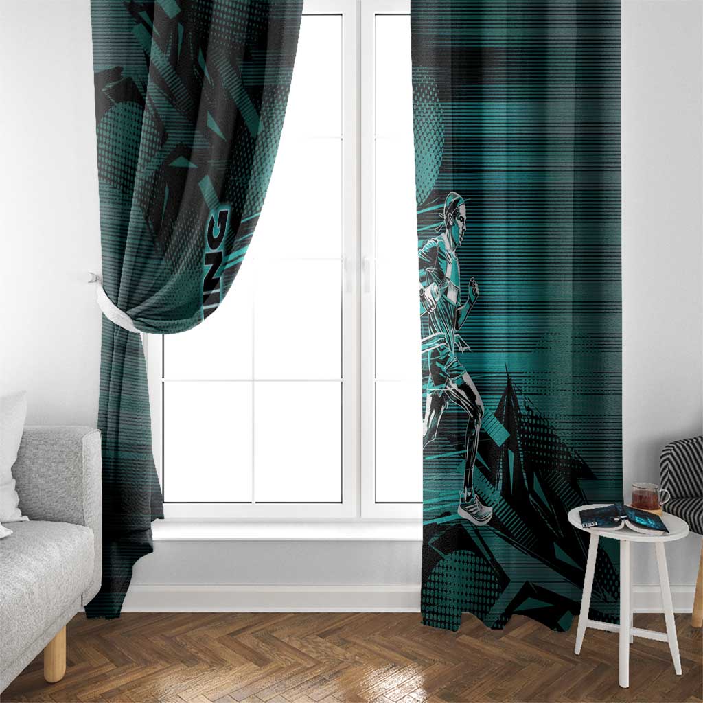 Running Window Curtain Infinite Sprint Energy