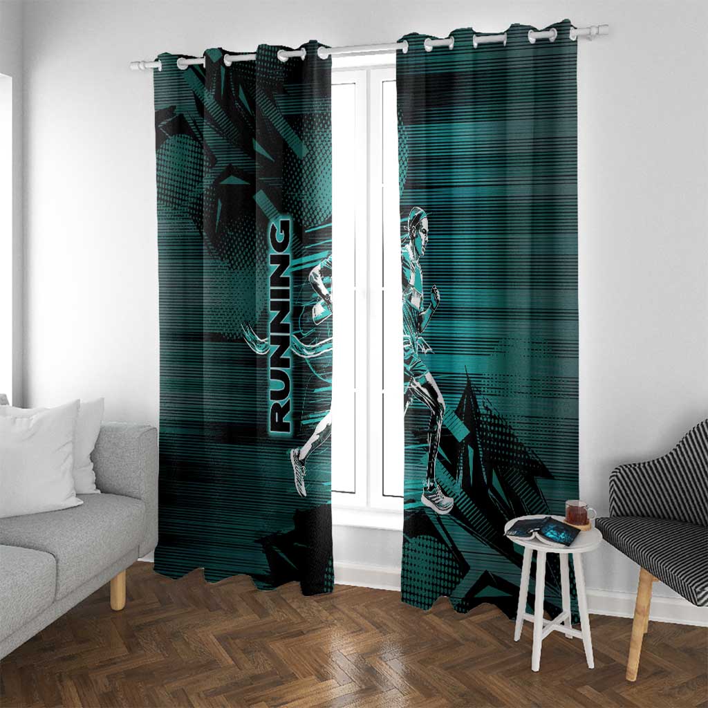Running Window Curtain Infinite Sprint Energy