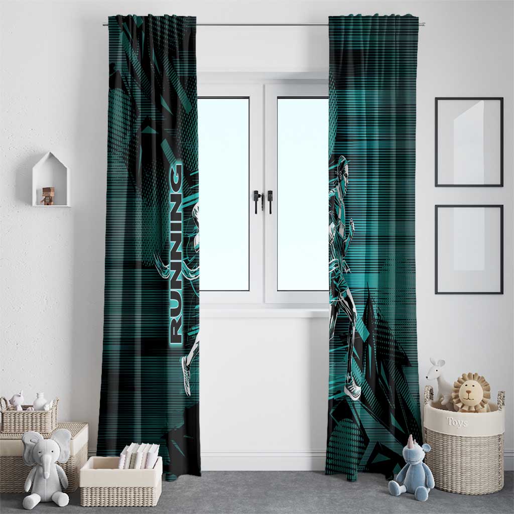 Running Window Curtain Infinite Sprint Energy
