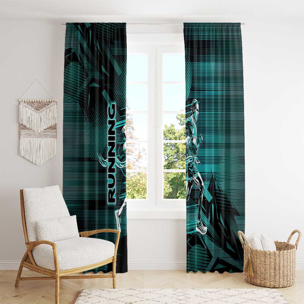 Running Window Curtain Infinite Sprint Energy