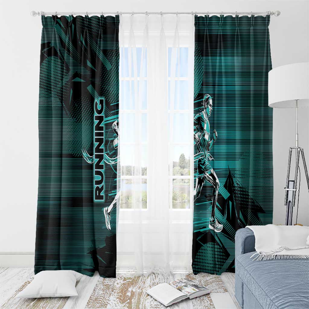 Running Window Curtain Infinite Sprint Energy
