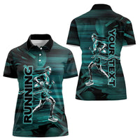 Personalized Running Women Polo Shirt Infinite Sprint Energy