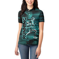Personalized Running Women Polo Shirt Infinite Sprint Energy