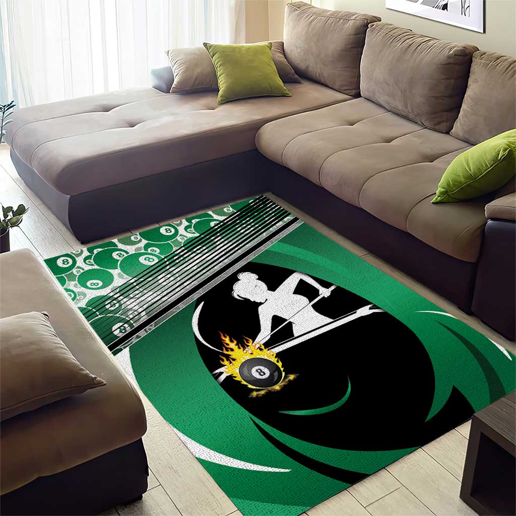 Billiards Area Rug Master Of The Cue