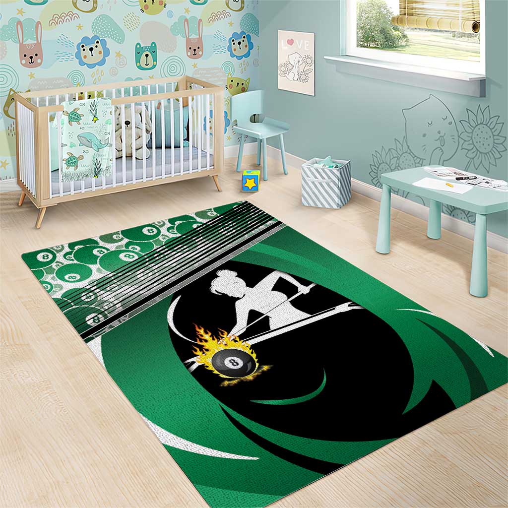 Billiards Area Rug Master Of The Cue