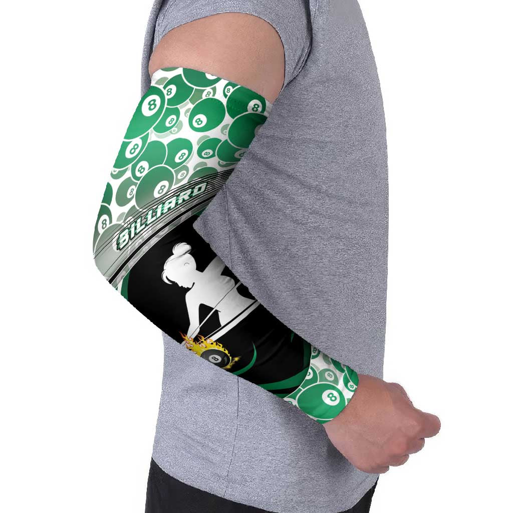 Personalized Billiards Arm Sleeves Master Of The Cue