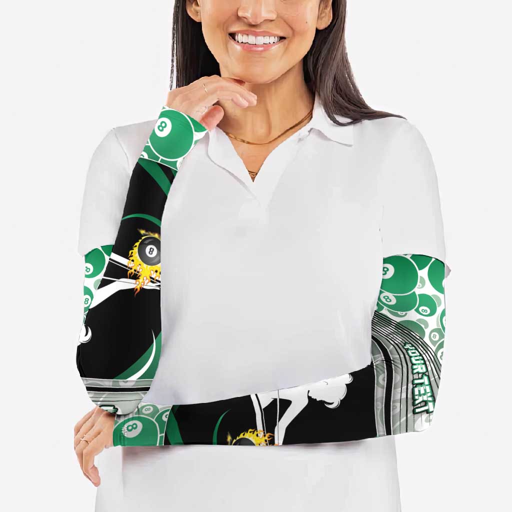 Personalized Billiards Arm Sleeves Master Of The Cue