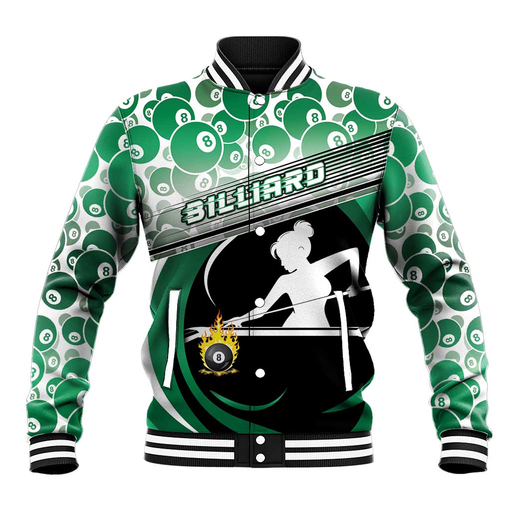 Personalized Billiards Baseball Jacket Master Of The Cue