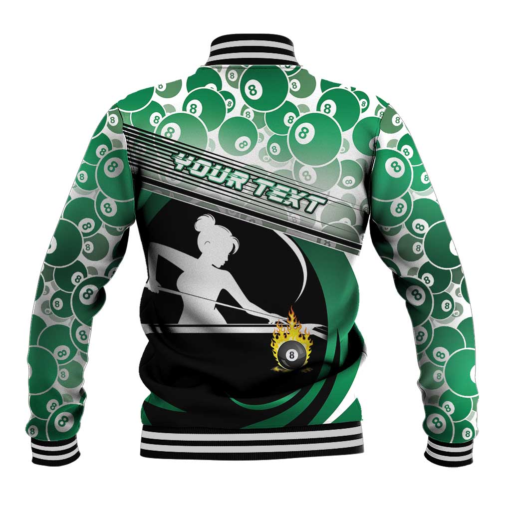 Personalized Billiards Baseball Jacket Master Of The Cue