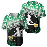 Personalized Billiards Baseball Jersey Master Of The Cue