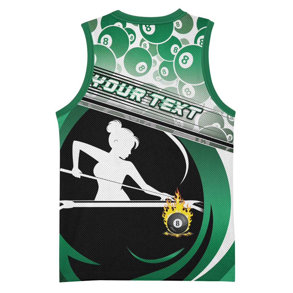 Personalized Billiards Basketball Jersey Master Of The Cue