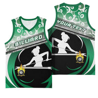 Personalized Billiards Basketball Jersey Master Of The Cue