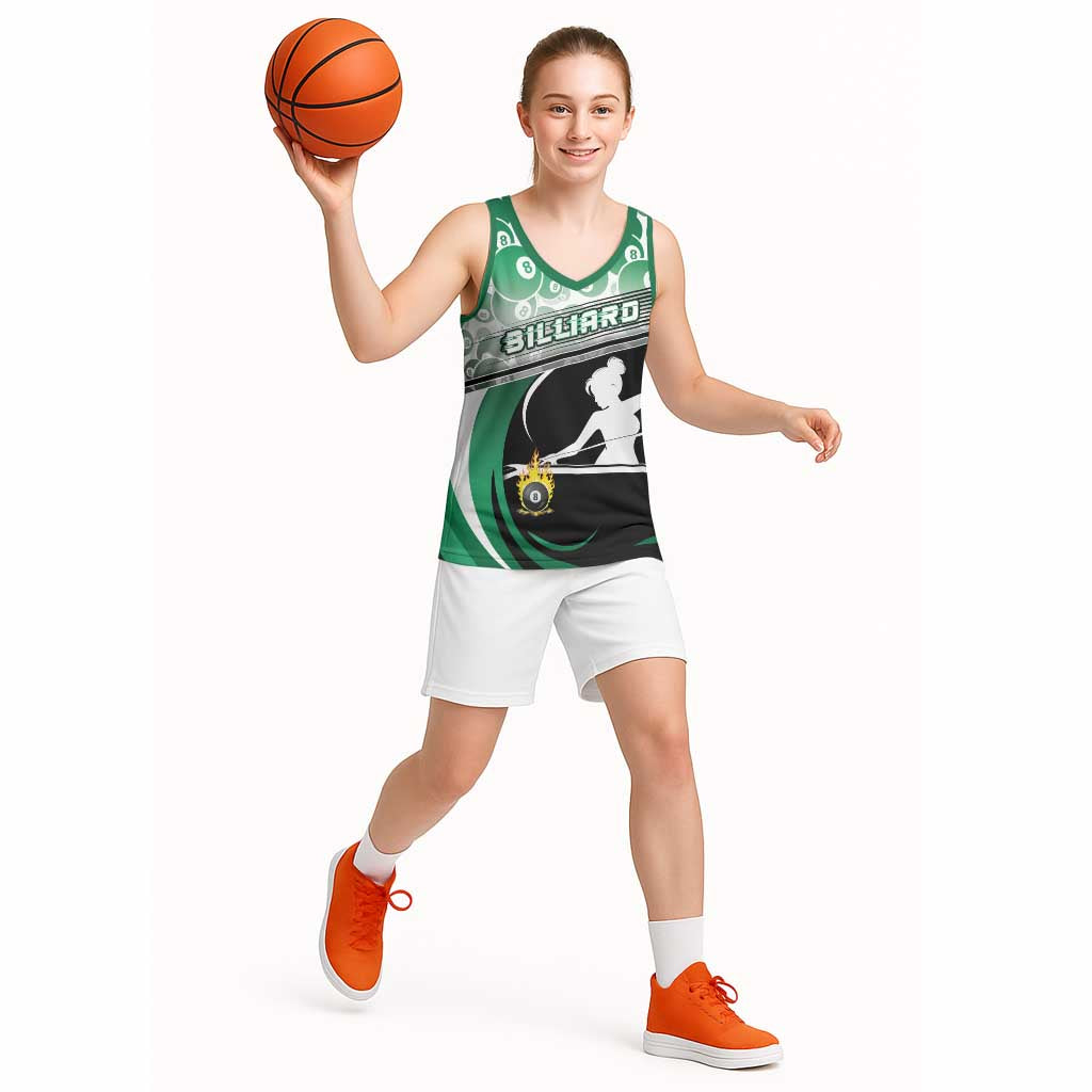 Personalized Billiards Basketball Jersey Master Of The Cue