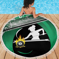 Billiards Beach Blanket Master Of The Cue