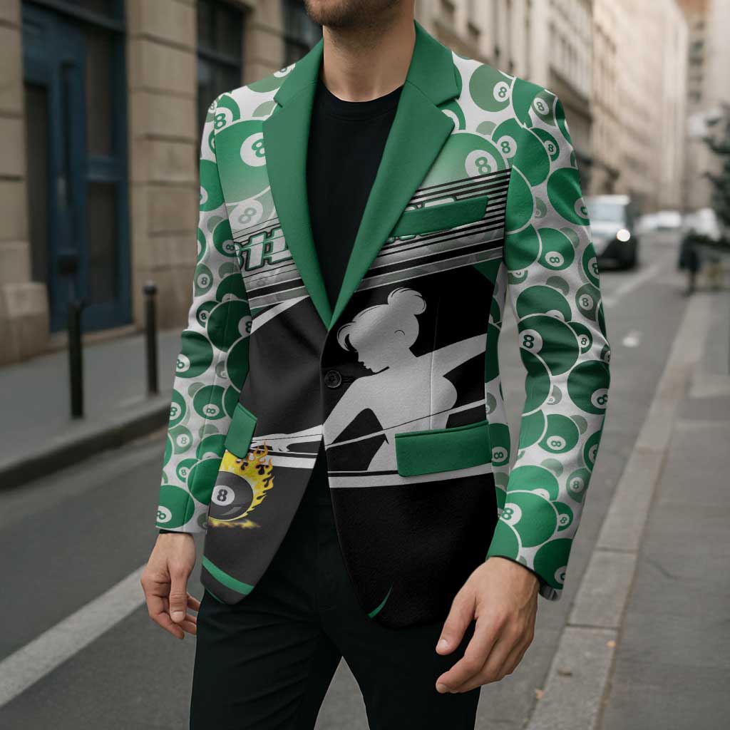 Personalized Billiards Blazer Master Of The Cue