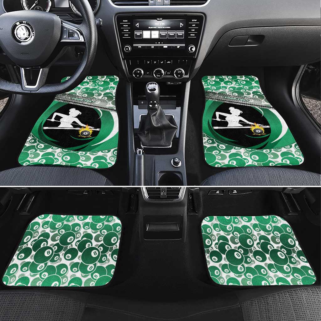 Personalized Billiards Car Mats Master Of The Cue
