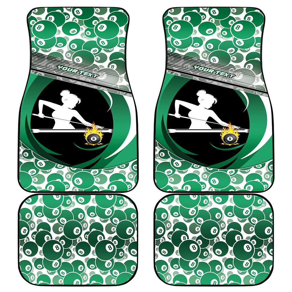 Personalized Billiards Car Mats Master Of The Cue