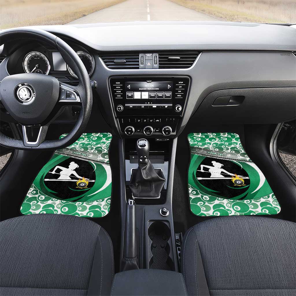 Personalized Billiards Car Mats Master Of The Cue