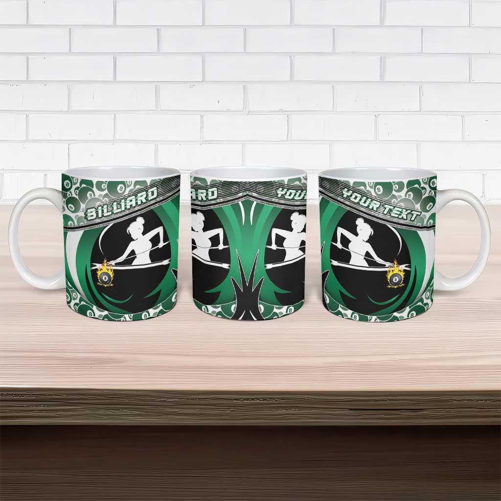 Personalized Billiards Ceramic Mug Master Of The Cue