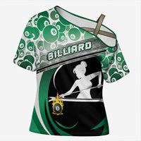 Personalized Billiards Cross Shoulder Shirt Master Of The Cue