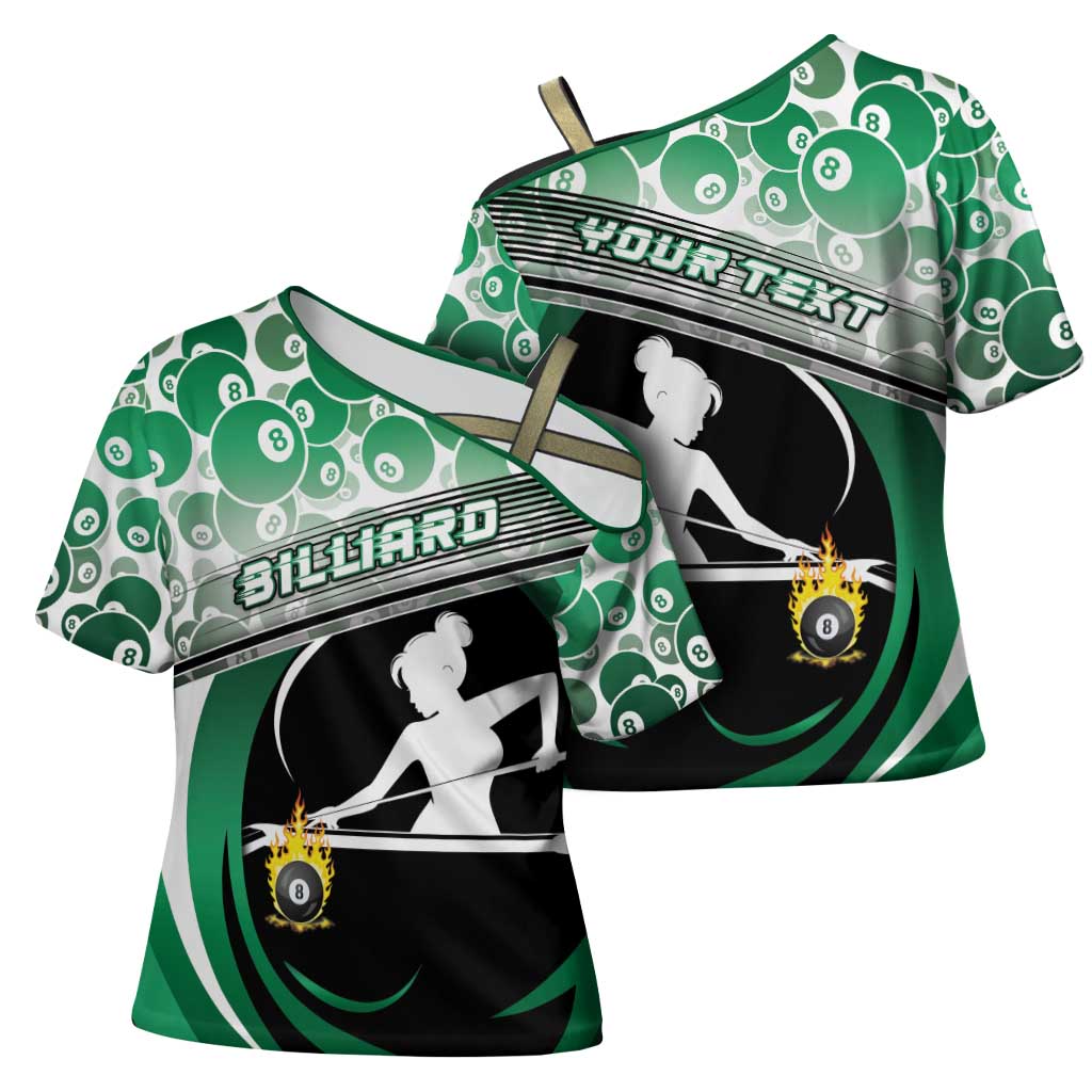 Personalized Billiards Cross Shoulder Shirt Master Of The Cue