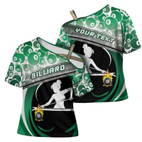 Personalized Billiards Cross Shoulder Shirt Master Of The Cue