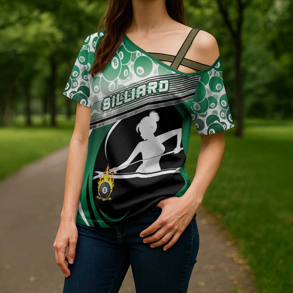 Personalized Billiards Cross Shoulder Shirt Master Of The Cue