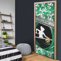 Personalized Billiards Door Cover Master Of The Cue