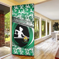 Personalized Billiards Door Cover Master Of The Cue