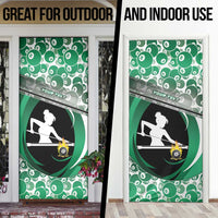 Personalized Billiards Door Cover Master Of The Cue